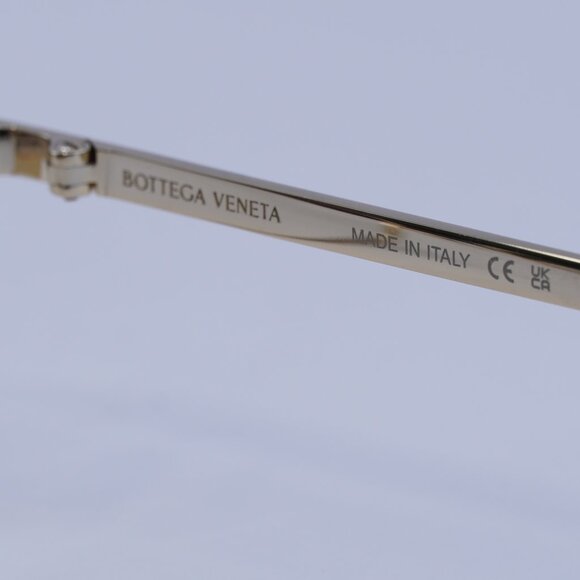 Bottega Veneta BV1073O 002 Eyeglasses Gold 56mm Rectangle Frame - Picture 7 of 10